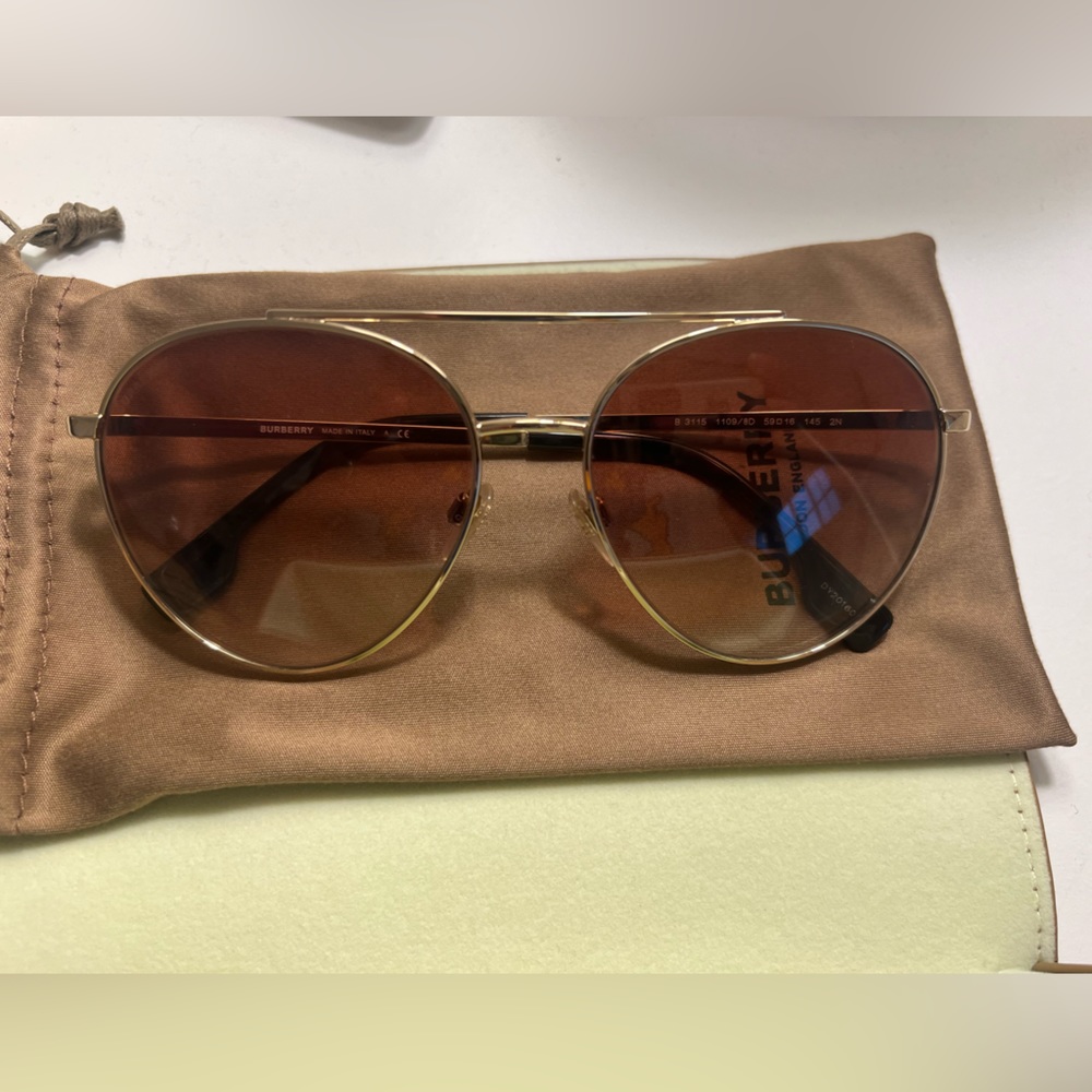 Burberry Aviator Sunglasses